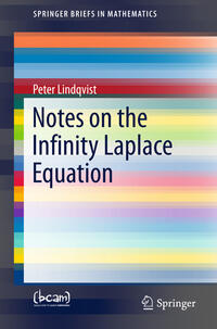 Vorderes Coverbild Notes on the Infinity Laplace Equation
