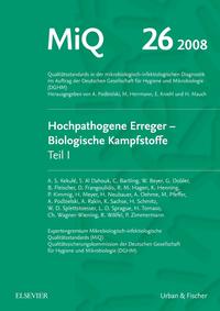 Vorderes Coverbild MiQ 26: Hochpathogene Erreger, Biologische Kampfstoffe, Teil I