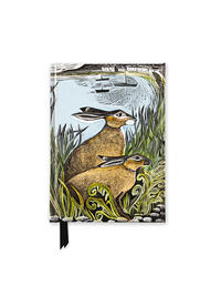 Vorderes Coverbild Premium Notizbuch DIN A6: Angela Harding, Rathlin Hasen