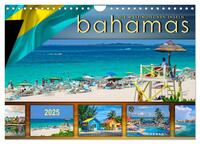Vorderes Coverbild Die Westindischen Inseln - Bahamas (Wandkalender 2025 DIN A4 quer), CALVENDO Monatskalender