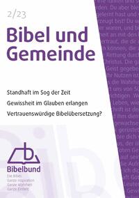 Vorderes Coverbild Bibel und Gemeinde