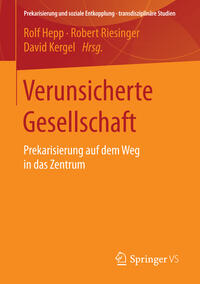 Vorderes Coverbild Verunsicherte Gesellschaft