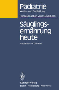 Vorderes Coverbild Säuglingsernährung heute