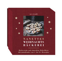Vorderes Coverbild Adventskalender Nanettes Weihnachtsbäckerei