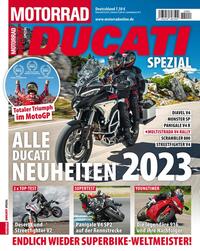 Vorderes Coverbild Motorrad Ducati Spezial