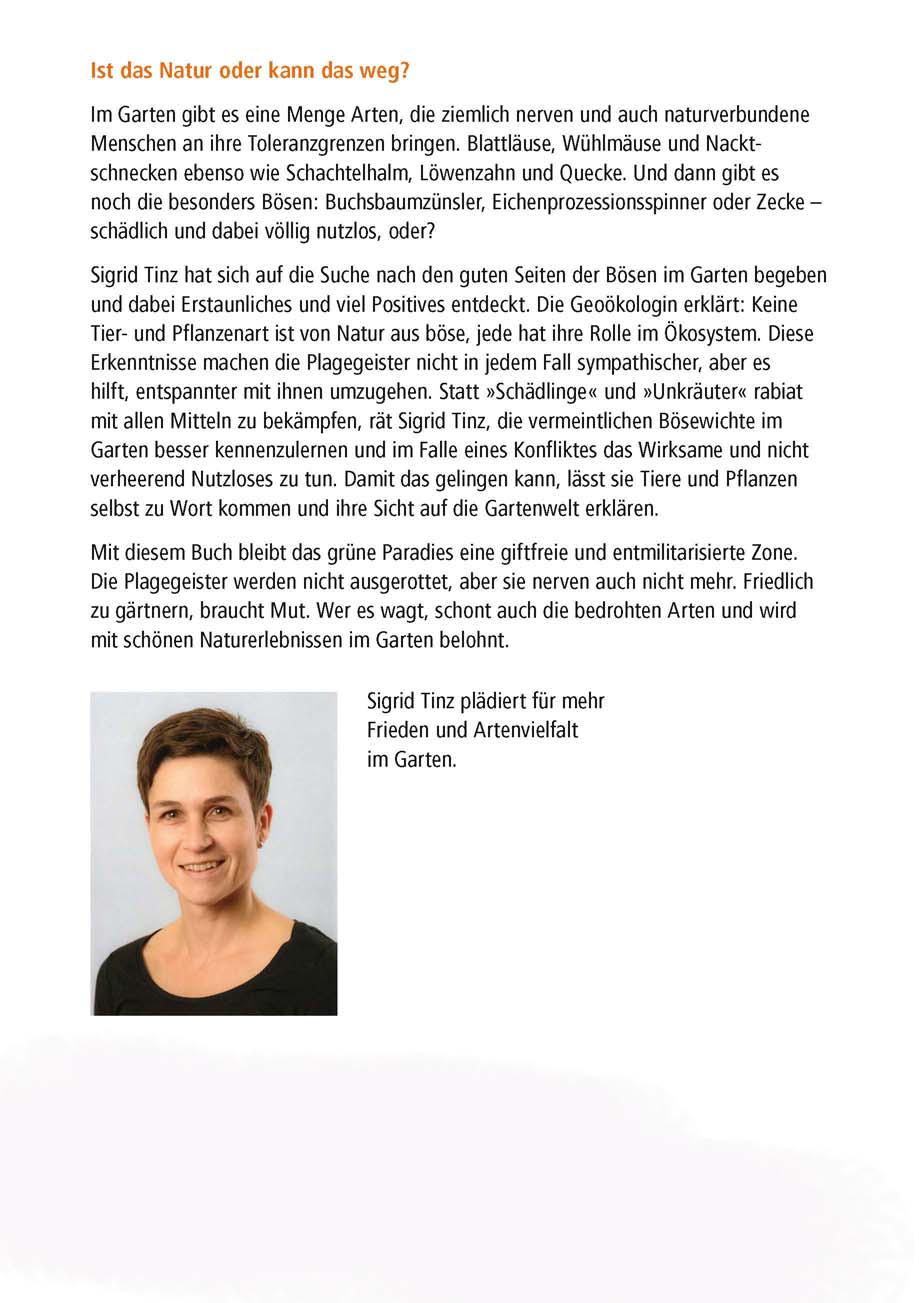 Rückseitencover Friede den Maulwürfen!