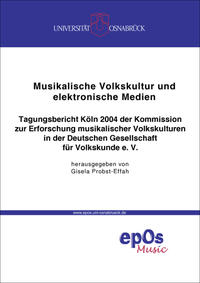 Vorderes Coverbild Musikalische Volkskultur und elektronische Medien