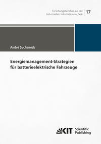 Vorderes Coverbild Energiemanagement-Strategien für batterieelektrische Fahrzeuge