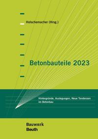 Vorderes Coverbild Betonbauteile 2023 - Buch mit E-Book