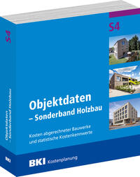 Vorderes Coverbild BKI Objektdaten S4 - Sonderband Holzbau