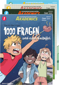 Vorderes Coverbild Akademics Set 1: Die Wissenschaftscomics der ÖAW