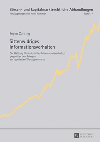 Vorderes Coverbild Sittenwidriges Informationsverhalten