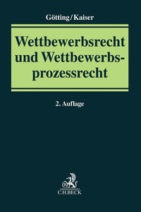 Vorderes Coverbild Wettbewerbsrecht und Wettbewerbsprozessrecht