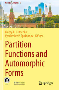 Vorderes Coverbild Partition Functions and Automorphic Forms