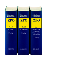 Vorderes Coverbild Münchener Kommentar zur Zivilprozessordnung Gesamtwerk. ZPO