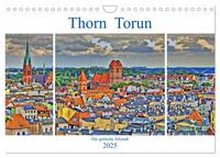 Vorderes Coverbild Thorn Torun - Die gotische Altstadt (Wandkalender 2025 DIN A4 quer), CALVENDO Monatskalender