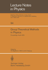 Vorderes Coverbild Group Theoretical Methods in Physics
