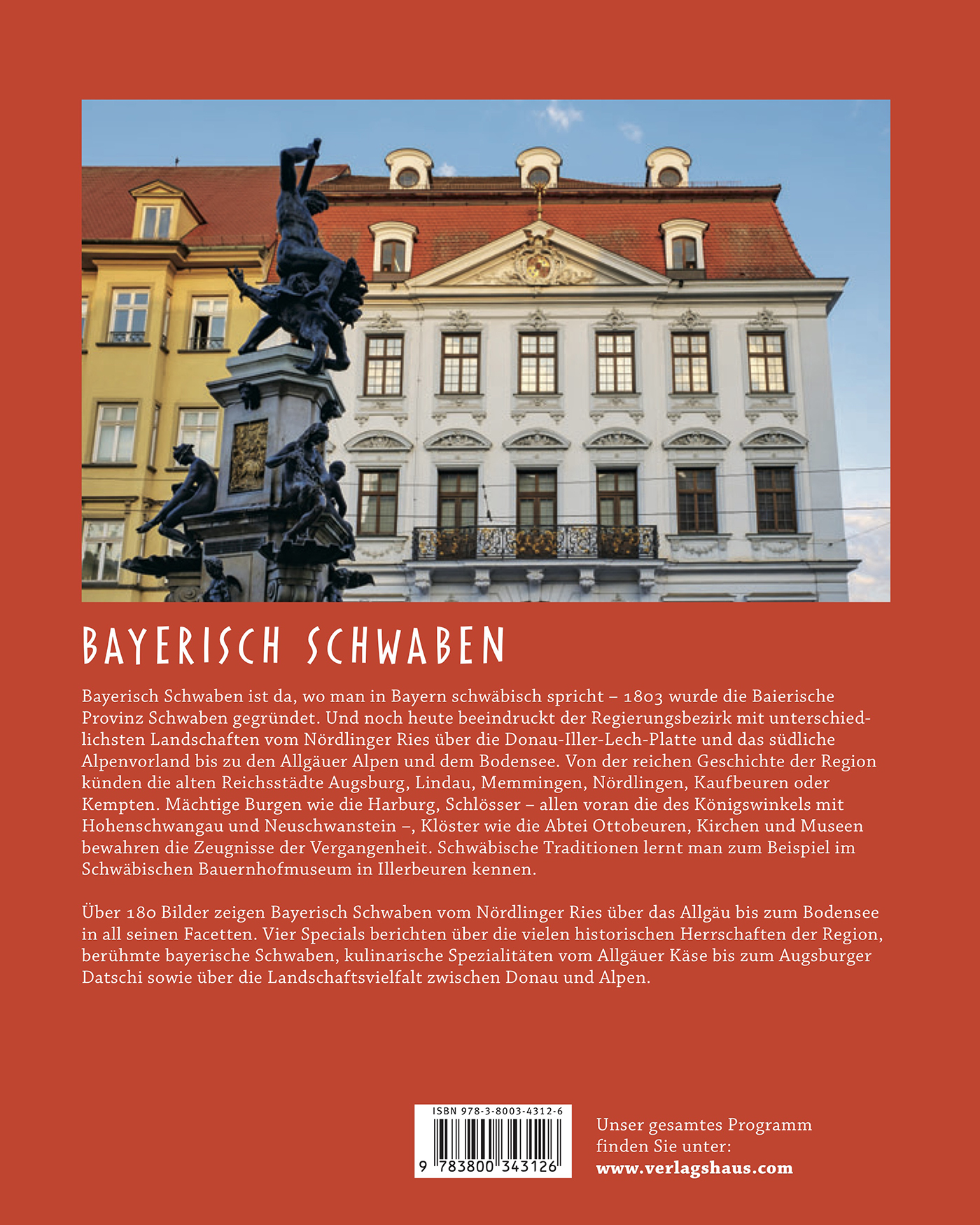 Rückseitencover Reise durch Bayerisch-Schwaben