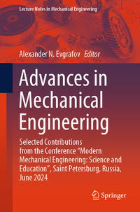 Vorderes Coverbild Advances in Mechanical Engineering