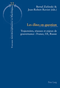 Vorderes Coverbild Les élites en question