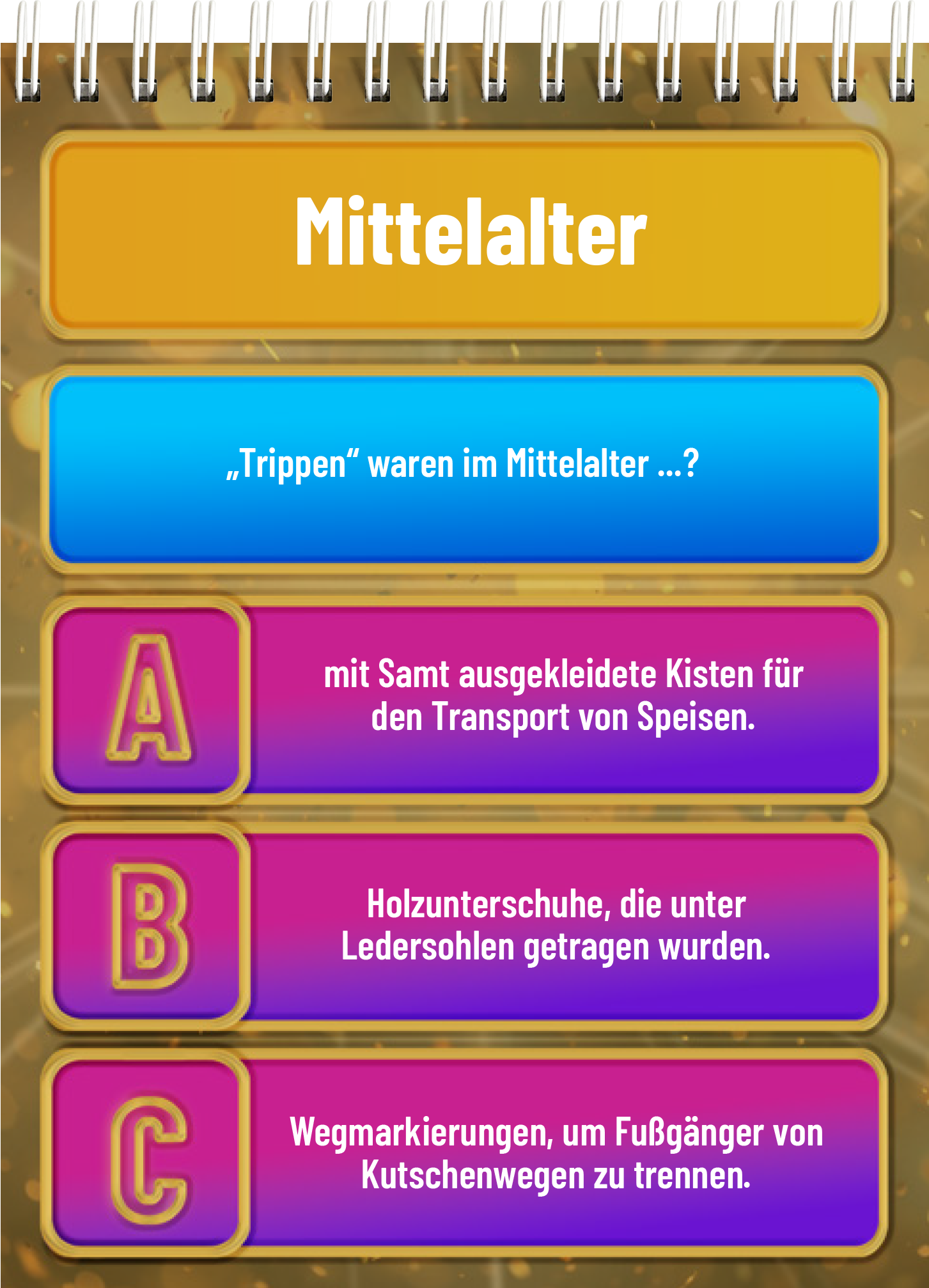 Beispielinhalt (Bild) Wer weiß denn sowas?