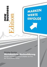 Vorderes Coverbild Wertebasierte Markenführung