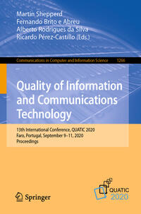 Vorderes Coverbild Quality of Information and Communications Technology