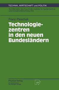 Vorderes Coverbild Technologiezentren in den neuen Bundesländern