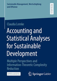 Vorderes Coverbild Accounting and Statistical Analyses for Sustainable Development