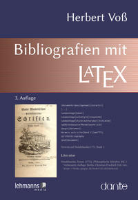 Vorderes Coverbild Bibliografien mit LaTeX