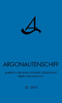 Vorderes Coverbild Argonautenschiff Heft 22/2013