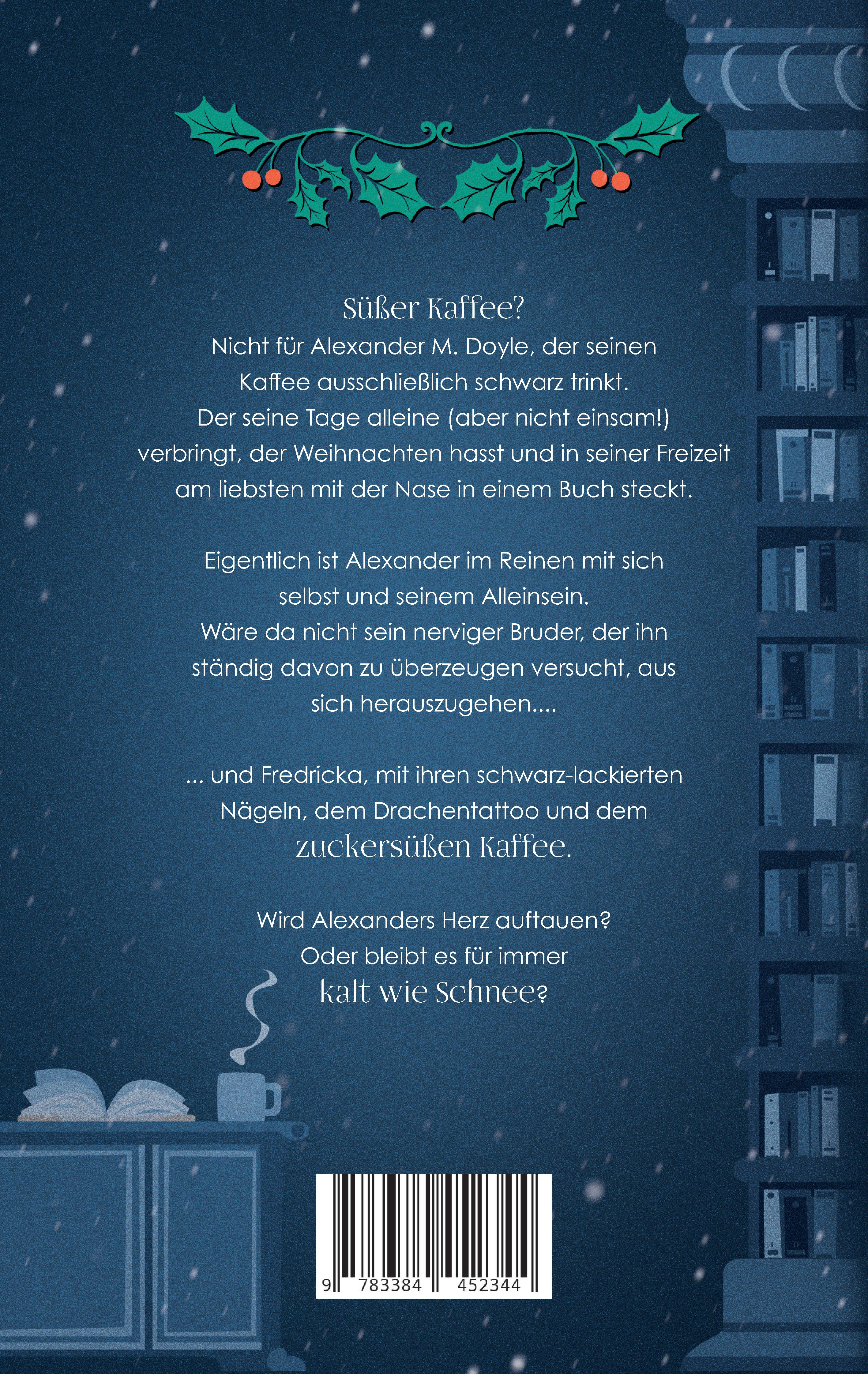 Rückseitencover Süß wie Kaffee, kalt wie Schnee