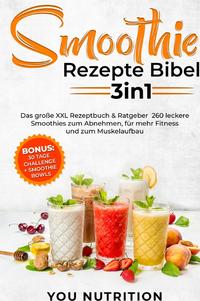 Vorderes Coverbild Smoothie Rezepte Bibel 3in1