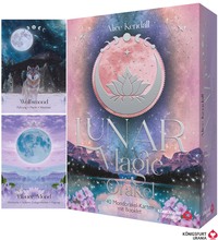 Vorderes Coverbild Lunar Magic Orakel - 40 Mondorakel-Karten mit Booklet