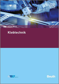 Vorderes Coverbild DIN-DVS-Normenhandbuch Klebtechnik