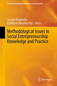 Vorderes Coverbild Methodological Issues in Social Entrepreneurship Knowledge and Practice
