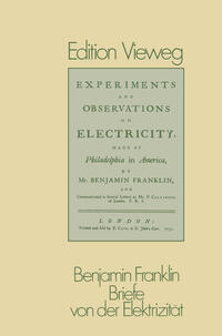 Vorderes Coverbild Briefe von der Elektrizität