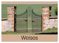 Vorderes Coverbild Weises (Tischkalender 2025 DIN A5 quer), CALVENDO Monatskalender