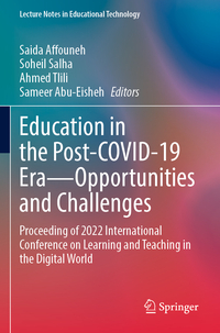 Vorderes Coverbild Education in the Post-COVID-19 Era—Opportunities and Challenges