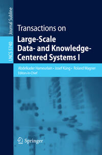 Vorderes Coverbild Transactions on Large-Scale Data- and Knowledge-Centered Systems I