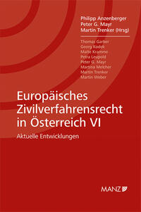 Vorderes Coverbild Europäisches Zivilverfahrensrecht in Österreich VI