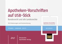 Vorderes Coverbild Apotheken-Vorschriften auf USB-Stick