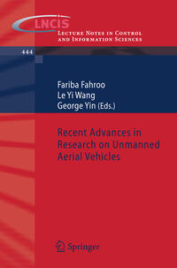 Vorderes Coverbild Recent Advances in Research on Unmanned Aerial Vehicles