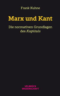 Vorderes Coverbild Marx und Kant