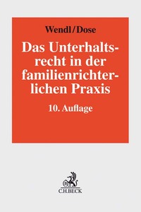 Vorderes Coverbild Das Unterhaltsrecht in der familienrichterlichen Praxis