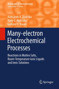 Vorderes Coverbild Many-electron Electrochemical Processes
