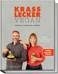 Vorderes Coverbild Krass lecker vegan