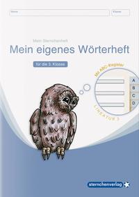 Vorderes Coverbild Mein eigenes Wörterheft - Lineatur 3 mit seitlichem ABC-Register