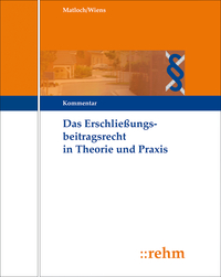 Vorderes Coverbild Das Erschließungsbeitragsrecht in Theorie und Praxis