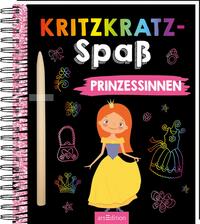 Vorderes Coverbild Kritzkratz-Spaß Prinzessinnen